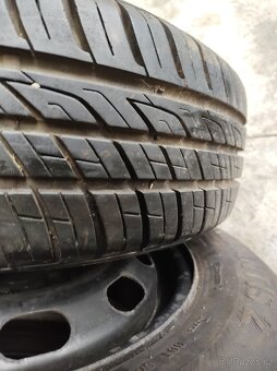 195/65 R15 LETNÍ KOLA PNEU+DISKY 5X100 ŠKODA OCTAVIA VW GOLF - 4