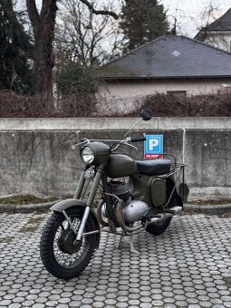Jawa 360 350 ccm³ vojensky armadny - 4