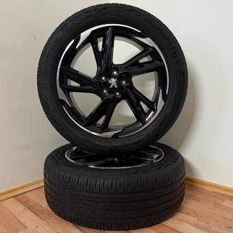 PEUGEOT 3008 / DS7 5x108 R19 ET46+LETNÍ 235/50R19 5mm - 4