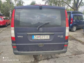Mercedes Benz Vito LONG CDI 4x4 automatická převodovka klima - 4