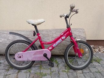 Dětské kolo 16" růžové - 4