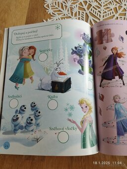 Ledové království samolepková knížka - 4