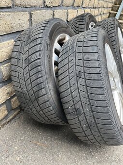 Alu kola VW R16 + zimní pneu Barum Polaris 205/55 - 4