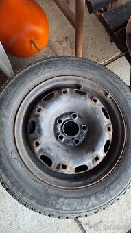 4x plechova kola (5x100, r14) na Fabia I. - 4