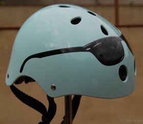 Mini Hornit dětská přilba s blikačkou velikost S 48-53 - 4