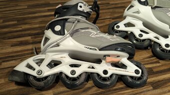 Inline brusle Oxelo, nastavitelné velikost 32-35 - 4