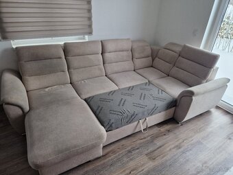 Sedací souprava tvaru U - 4