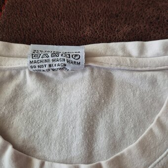 triko vel. XL dětské bílé - 4