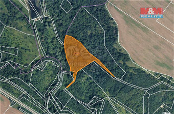 Prodej lesa, 10077 m², Žiželice u Žatce - 4