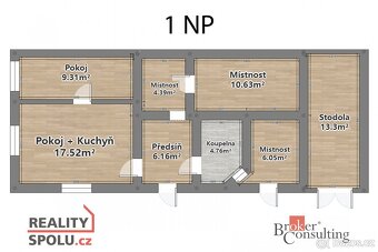 Prodej, domy/rodinný, 136 m2, 33828 Přívětice, Rokycany [ID - 4