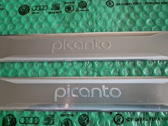 dekorativní ozdobné a ochranné lišty prahu Kia Picanto (JA) - 4