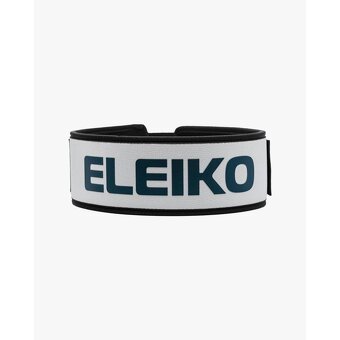 Eleiko EVA opasek s nerezovou přezkou - bílý - 4