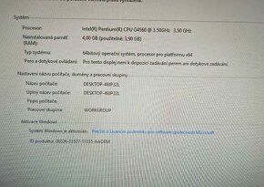 PC - Počítač Intel Pentium 3.5 GHz 1 Tera HDD - 4