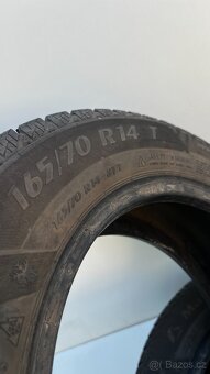 2x zimní pneu - 165/70 R14 87T - MATADOR - 7mm - 4