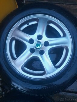 Zimní sada alu kol Octavia 1 - 4