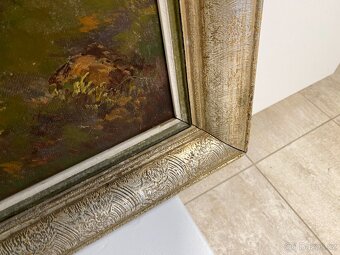 Obraz olejomalba, Autor: akad.mal.Oldřich Slavík nar.1912 - 4