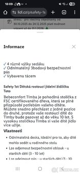 Dětská rostoucí židle - 4