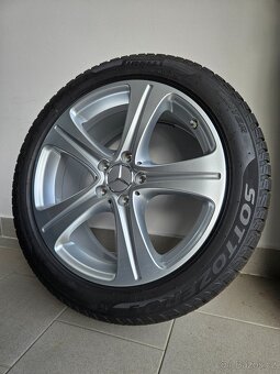 Orig. Mercedes 5x112 Zimní 245/45/18 - Zánovní - 4