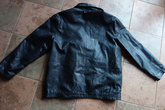 pánská kožená bunda s odepínací vložkou vel XL - 4
