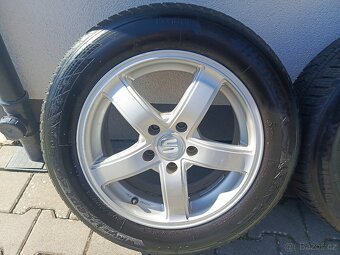 KOMPLETNÍ ZIMNÍ ALU KOLA SEAT ALHAMBRA 205/60 R16 ET38 - 4