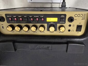 Kytarove kombo Marshall code 25 nové nepoužité - 4