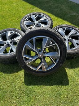 Originální alu kola Škoda Kodiaq 5x112 19” -letní sada - 4