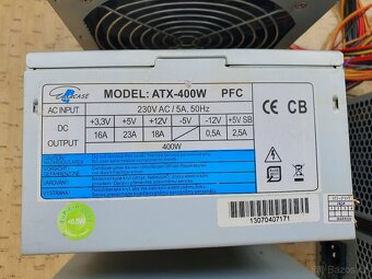 Zdroje 400, 350 a 280w do PC. - 4