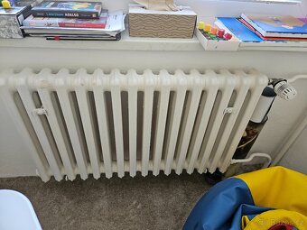 Litinové radiátory Kalor včetně termostatických ventilů - 4