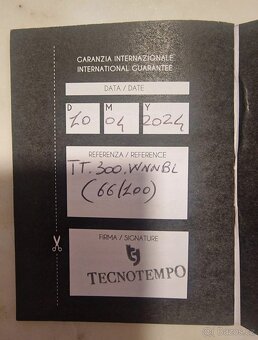 Tecnotempo Limitovaná edice 66/100 - 4