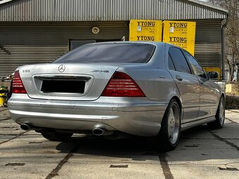 Mercedes-Benz S S55L AMG Long krásné, jen 103 t km, r 2000 - 4