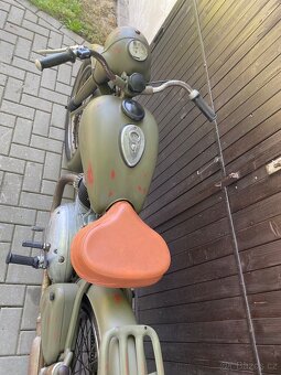 Jawa 250 pérák,typ 11,voják - 4