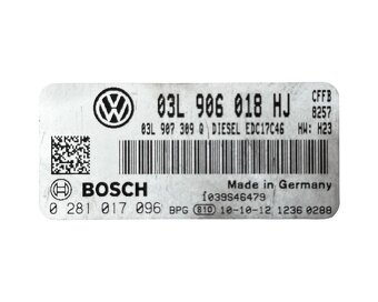 Řídící jednotka motoru 03L906018HJ CFFB VW Sharan 7N 2011 - 4