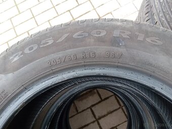 Pneu sada 205/60 R16,letní, 2019,4-5mm - 4