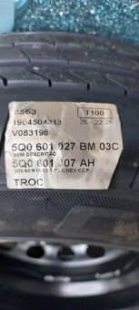 dojezdové kolo VW T Roc - 4