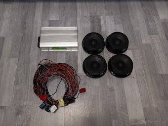 Repro sound system Škoda, Volkswagen, originál set - 4