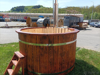 Koupací sud Marivox 1,9m, koupací káď, HOT TUB, skladem - 4