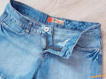 LETNÍ DŽÍNOVÉ KRAŤASY - vel.M/L / zn.Green - 4