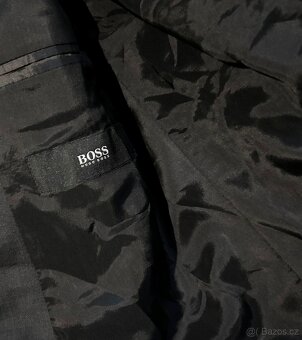 HUGO BOSS LUXUSNÍ SLIM PÁNSKÝ KABÁT-SAKO -L - 4
