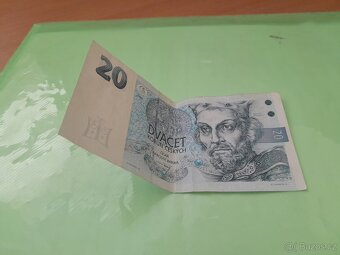 PAPÍROVÁ DVACETIKORUNA PAPÍROVÁ 20 VIZ FOTO IHNED K PRODEJI - 4