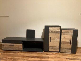 Rozkladaci pohovka + obyvaci stena - 4