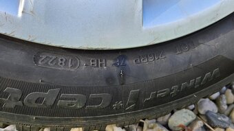 205/55/16, 4x Zimni gumy + plech disky + poklice - 4