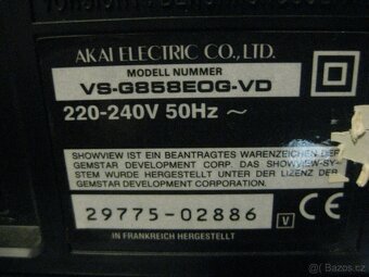 Videorekorder AKAI VS-G858 Stereo - 4