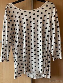 dámské triko s puntíky - 4