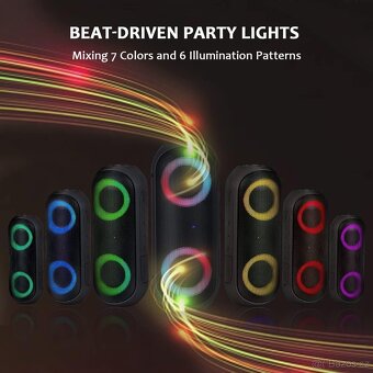 NOTABRICK Bluetooth reproduktor s RGB světlem - 4