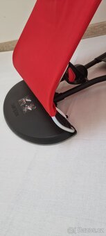 Nový, neoriginální, červený potah na lehátko BabyBjörn - 4