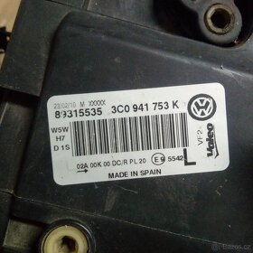 xenony vw passat b6 3C levy 2007-2010 pravy 'K' - 4