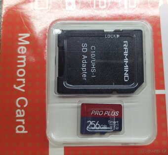 NOVÉ MicroSD Paměťové karty 512GB,256GB + Adaptér - 4