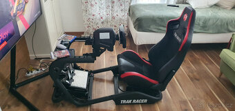 Trak Racer TR8 Pro Racing Simulator + Recliner Seat - 4