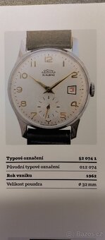 Prodám náramkové hodinky PRIM 1962 - 4