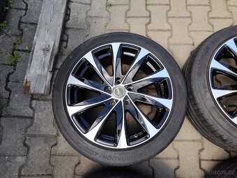 Alu 5 x 114,3 letní pneu 235/45/18 - 4